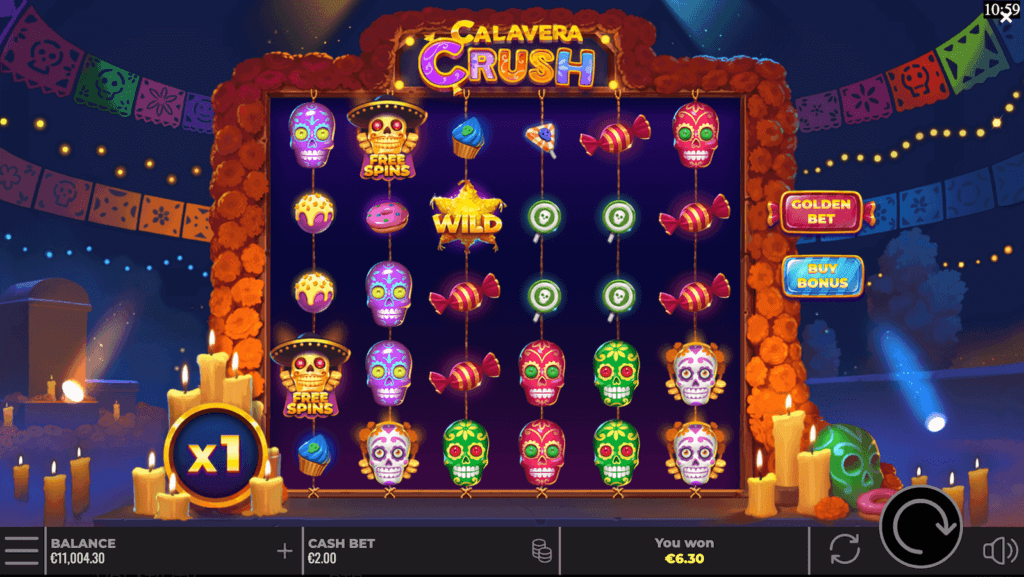 Slot Calavera Crush