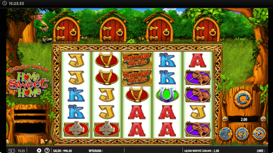 Slot Rainbow Riches Home Sweet Home.