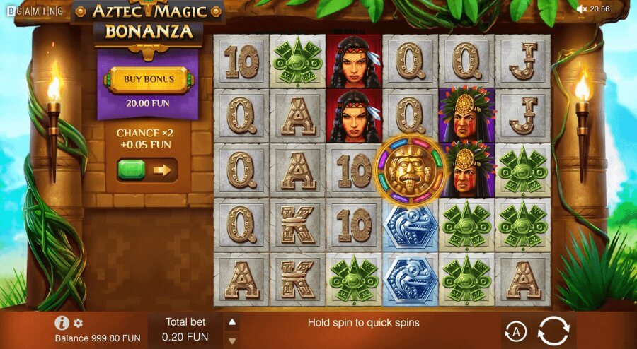 Slot Aztec Magic Bonanza.