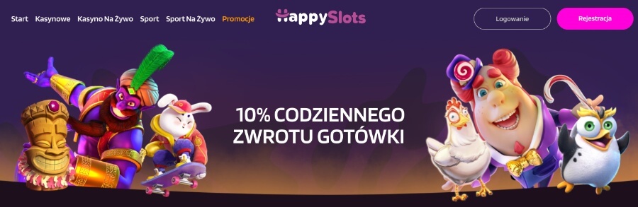 HappySlots - cashback