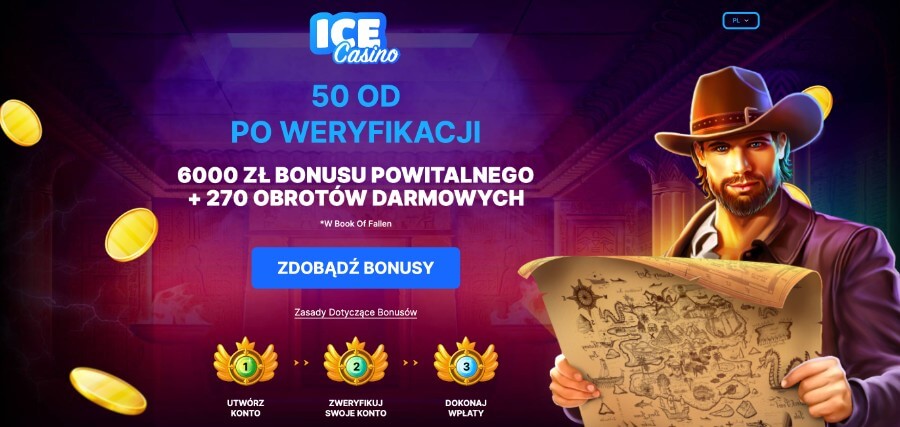 IceCasino - bonus bez depozytu