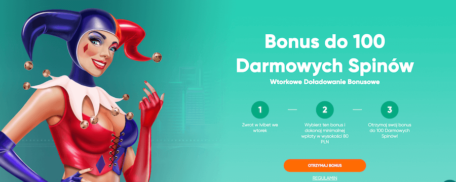 Ivibet bonus do 100 darmowych spinów.