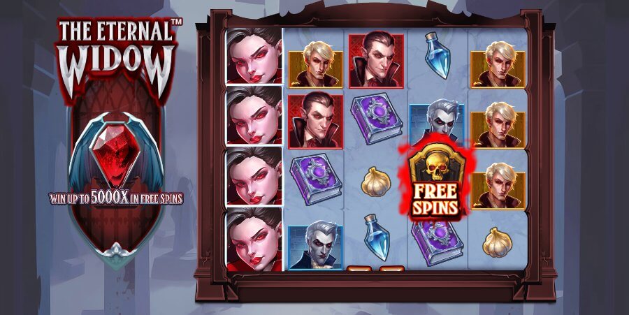 Slot the Eternal Widow w Polestar Casino