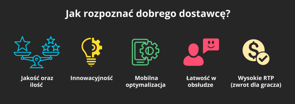 Jak rozpoznać dobrego dostawcę oprogramowania kasynowego