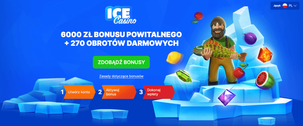 Bonus powitalny w IceCasino