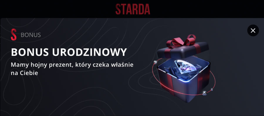 Starda - bonus urodzinowy