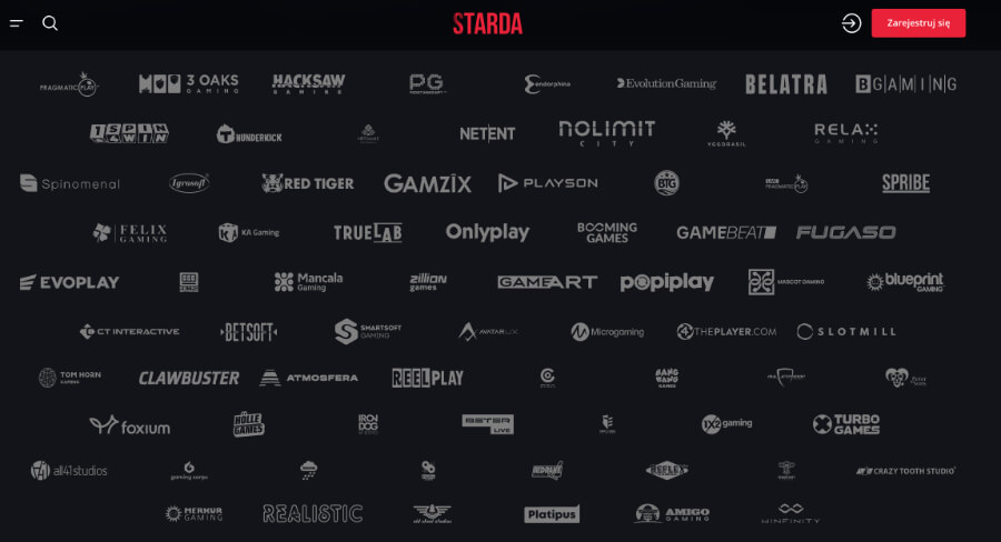 Starda - dostawcy