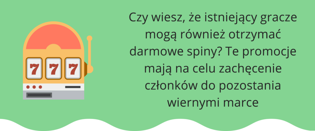 darmowe spiny dla stałych graczy