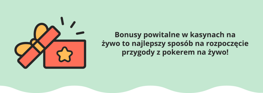 Bonusy powitalne w pokerze na żywo