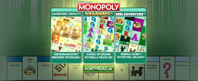 Monopoly Megaways slot od Big Time Gaming