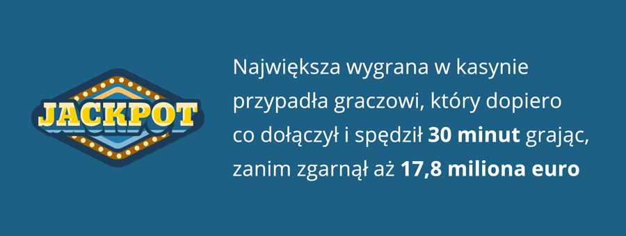 Największa wygrana w kasynie online