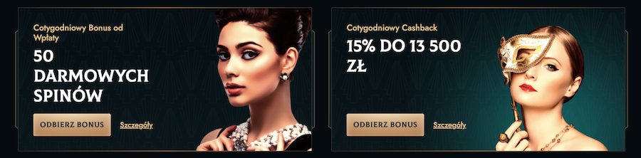 2 przykładowe promocje w Dolly Casino.