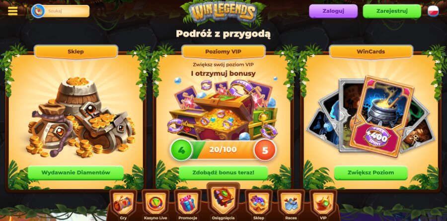 WinLegends przygoda.