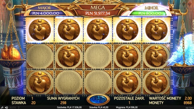 Mercy of the Gods slot Netent gra o jackpot 