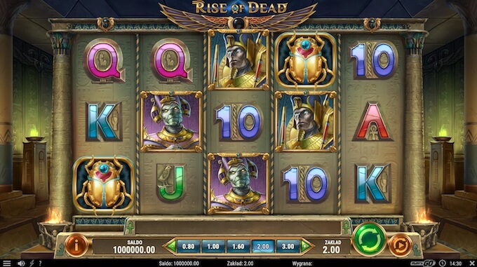 Rise of Dead slot od Play’n Go symbole 